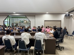 เทศบาลตำบลสันป่าตองได้ร่วมตอนรับหัวหน้าฝ่ายการโยธา ภาพที่ 6 | https://www.sanpatong.go.th