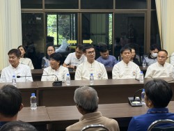 เทศบาลตำบลสันป่าตองได้ร่วมตอนรับหัวหน้าฝ่ายการโยธา ภาพที่ 10 | https://www.sanpatong.go.th