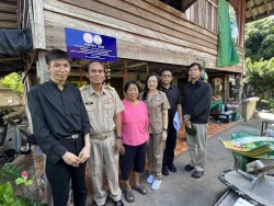  ลงพื้นที่ตรวจรับงานโครงการปรับสภาพแวดล้อมและสิ่งอำนวยความสะดวกของผู้สูงอายุให้เหมาะสมและปลอดภัย ภาพที่ 5 | https://www.sanpatong.go.th